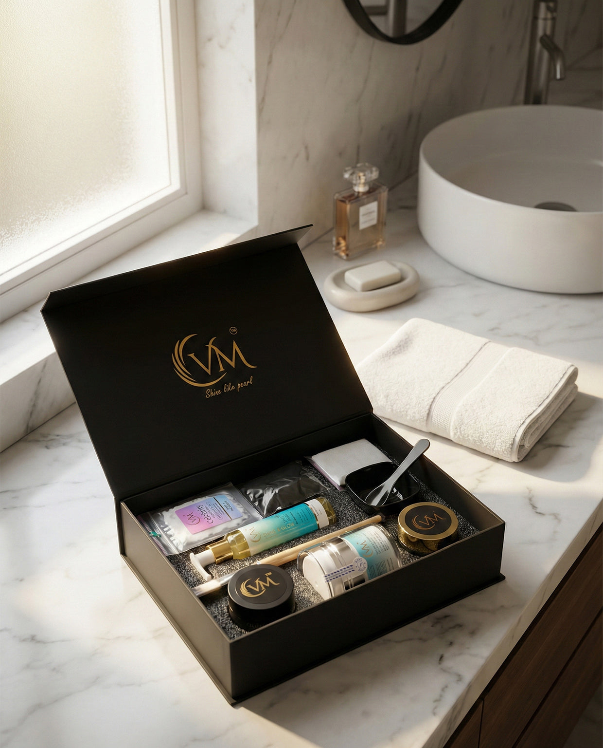 VM Celebrity Korean Glass Treatment Combo for Dry & Dull Skin