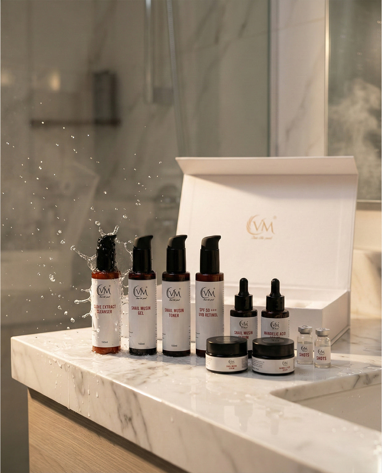 VM KOREAN GLASS FACIAL KIT
