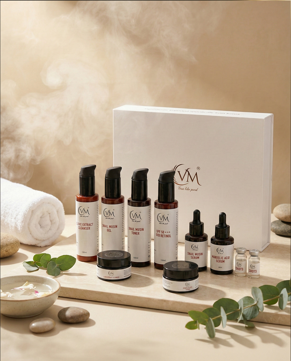 VM KOREAN GLASS FACIAL KIT