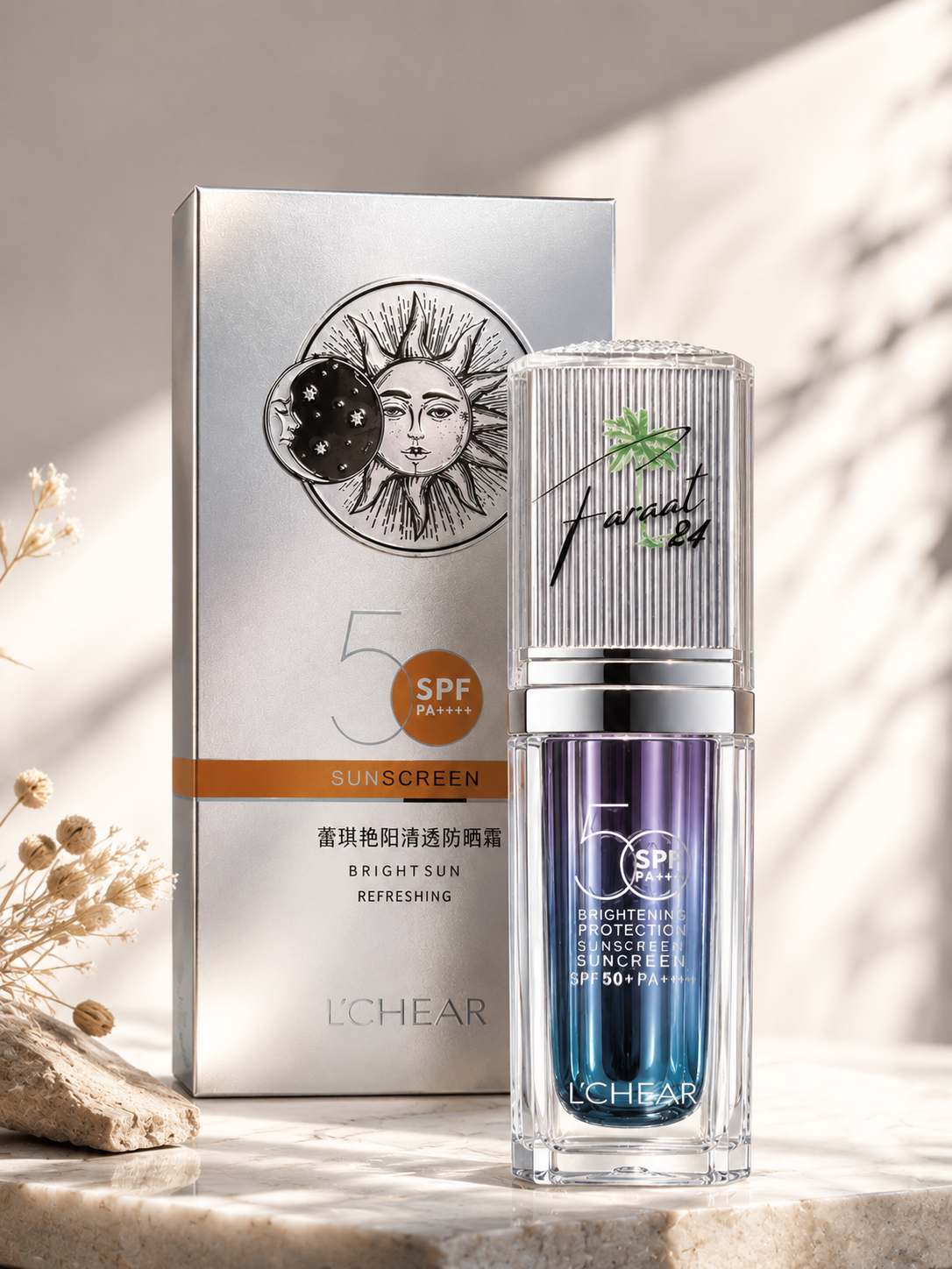 UV protection SPF 50+ sunscreen