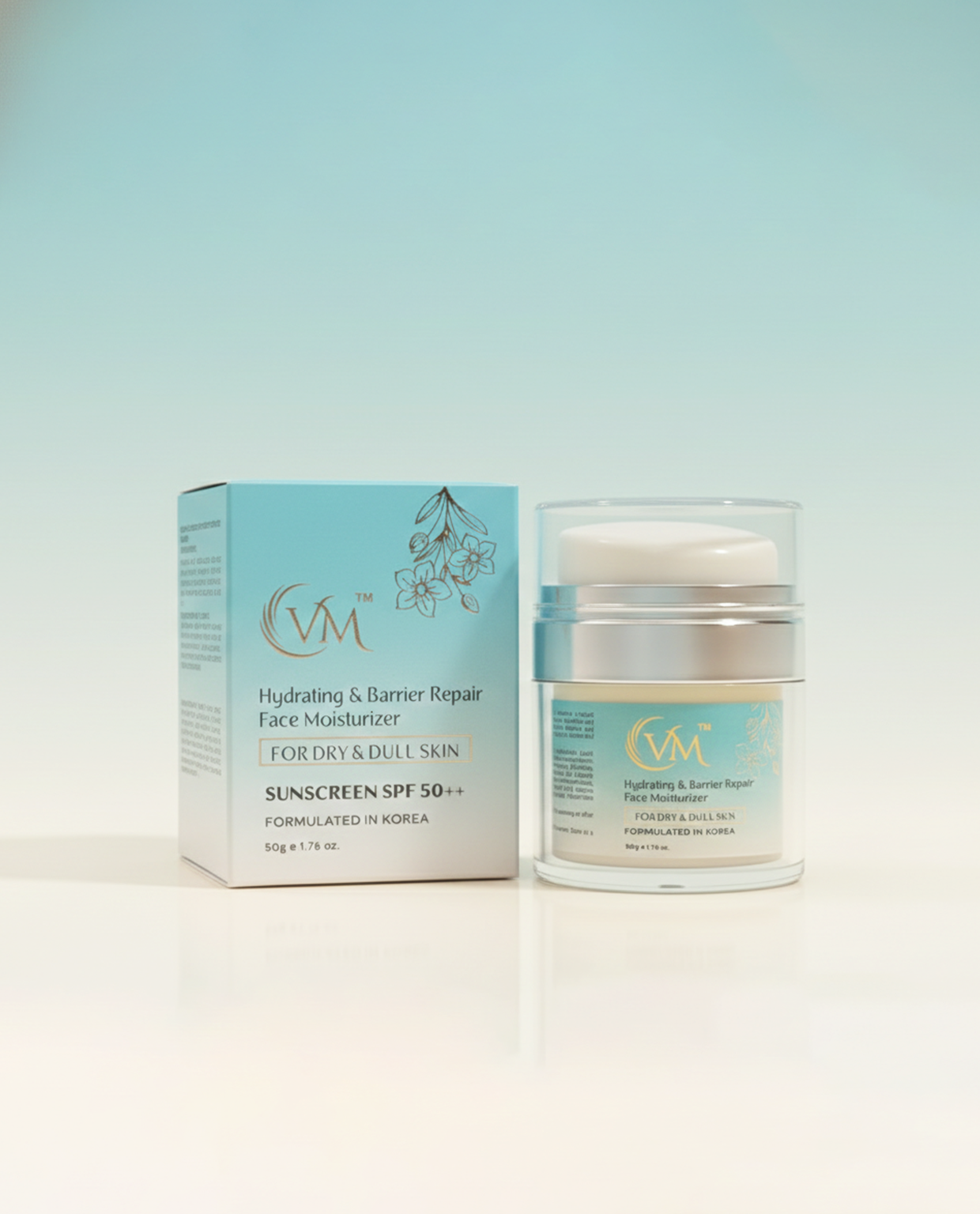 DRY SKIN MOISTURISER SUNSCREEN SPF50
