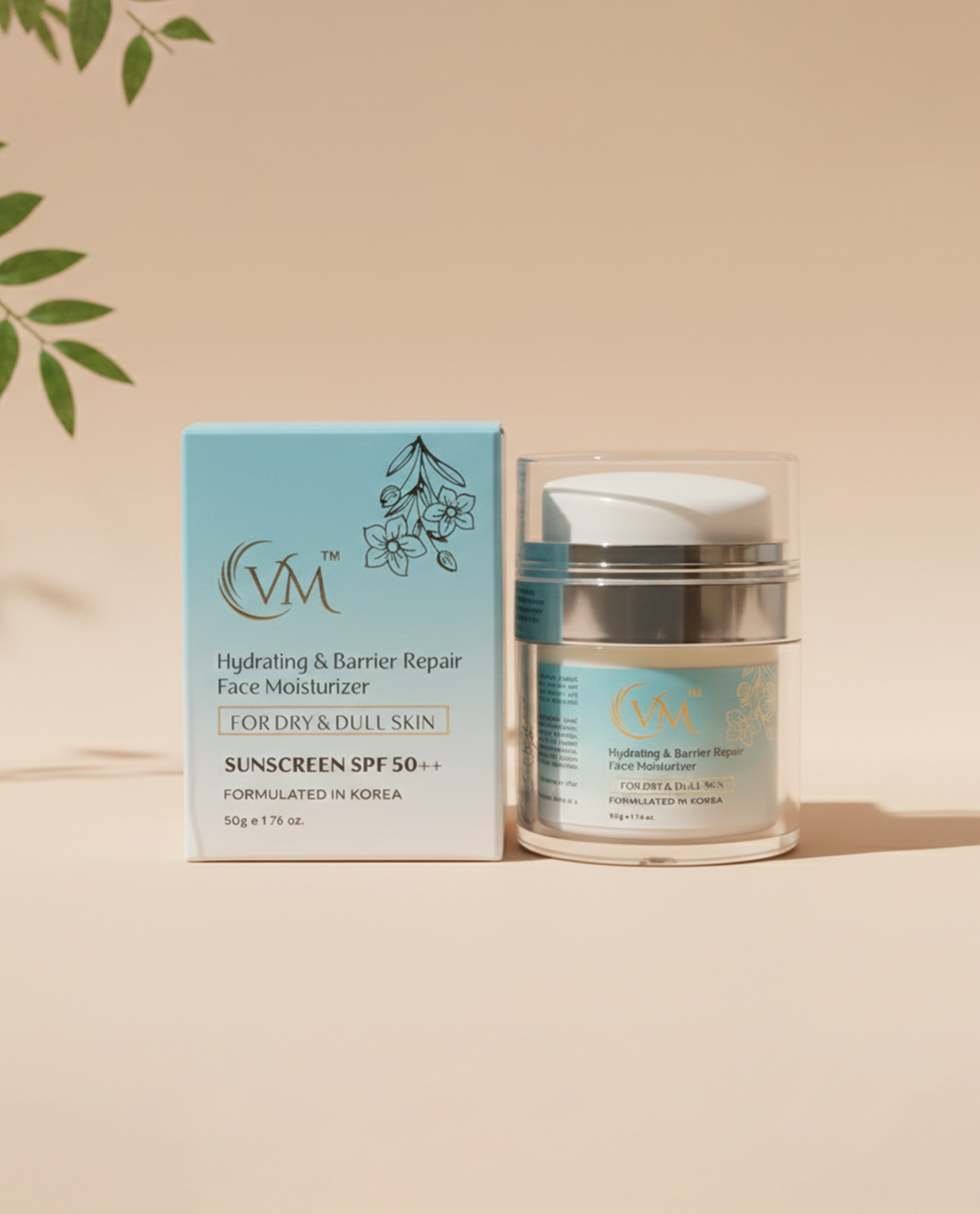 DRY SKIN MOISTURISER SUNSCREEN SPF50