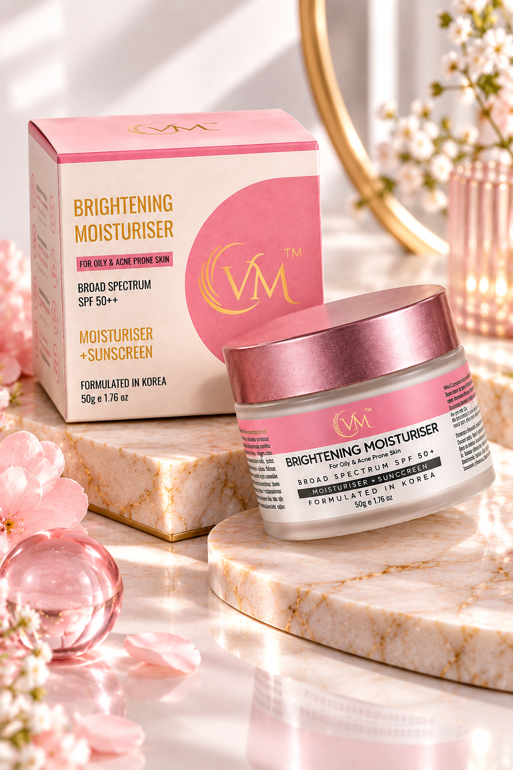 Oily skin sunscreen+moisturiser