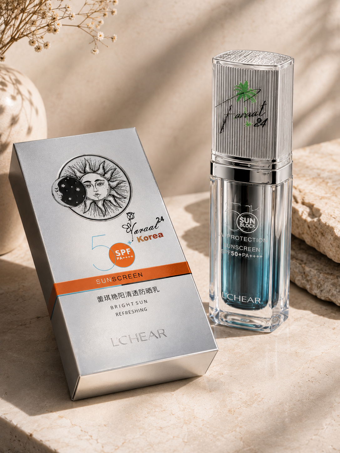 UV protection SPF 50+ sunscreen