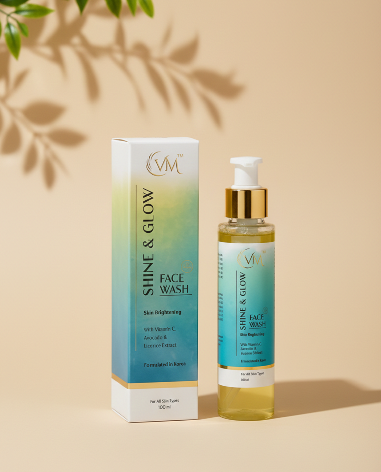 VM Shine & Glow Face Wash