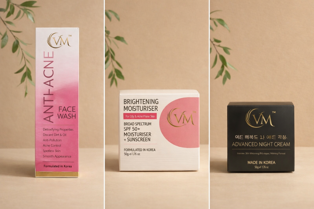 VM oily skin aftercare 🌟