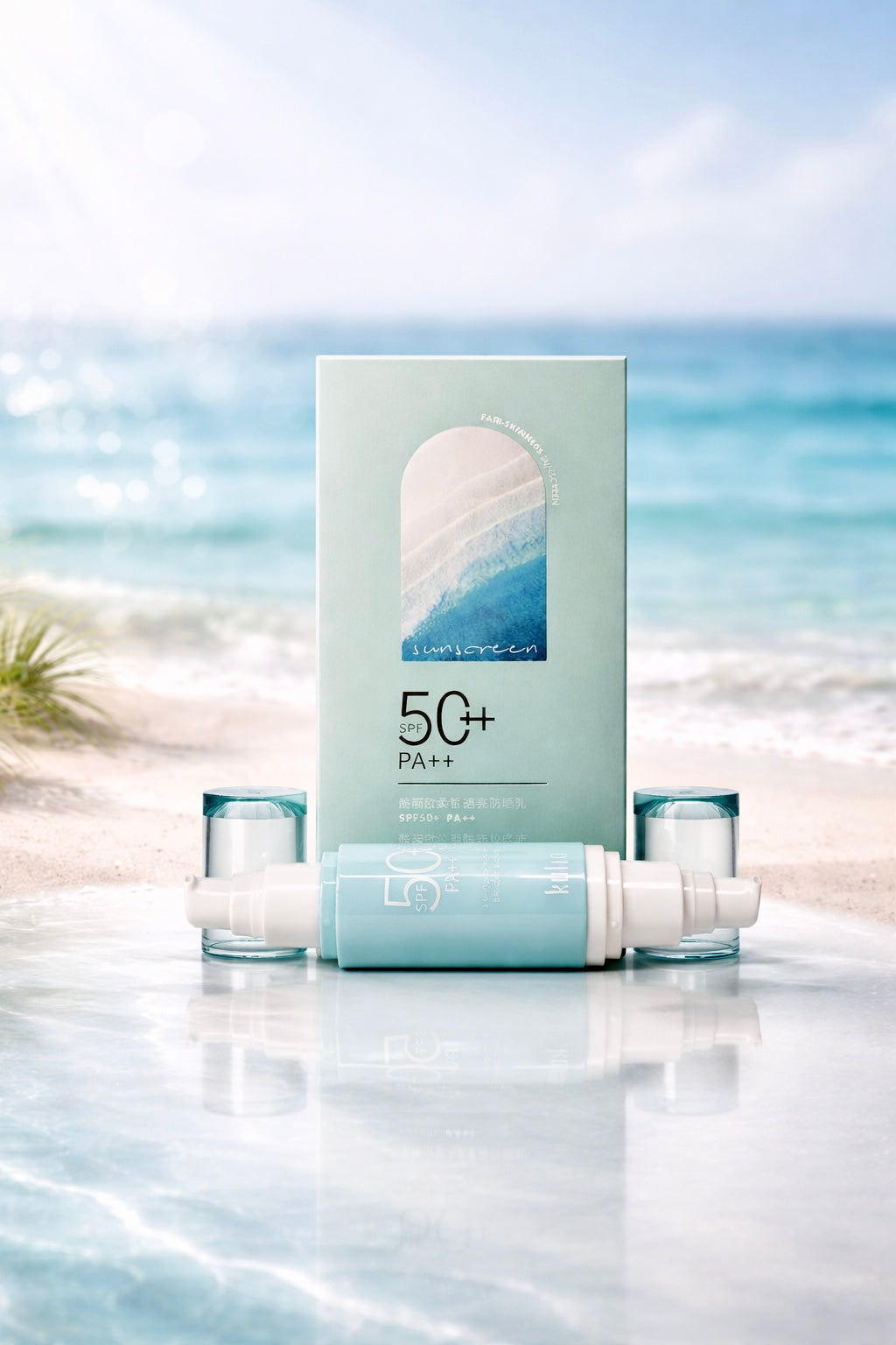 2 in 1 makeup + SPF 50🌟