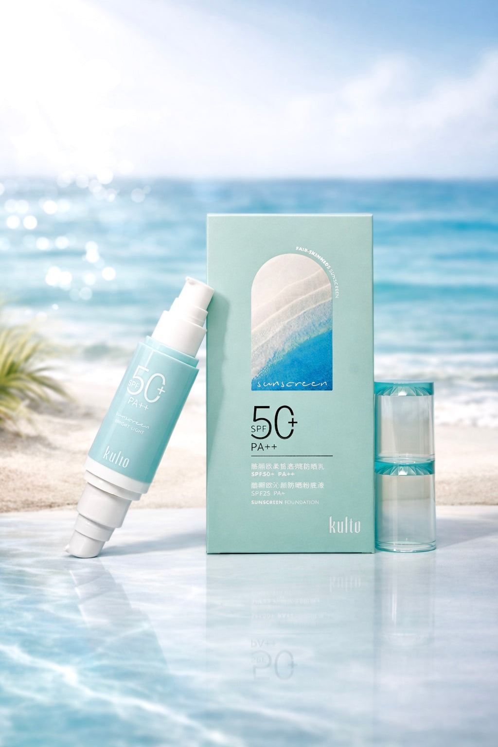 2 in 1 makeup + SPF 50🌟
