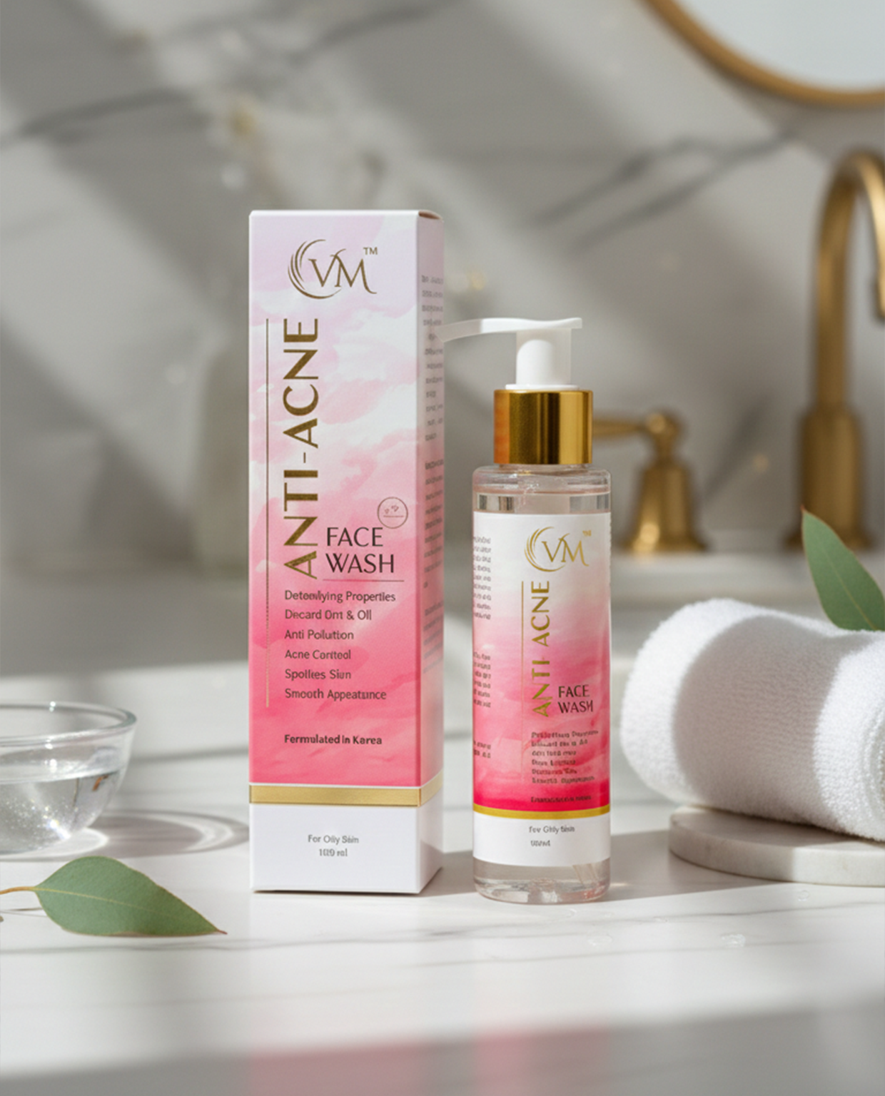 VM Anti Acne Face Wash