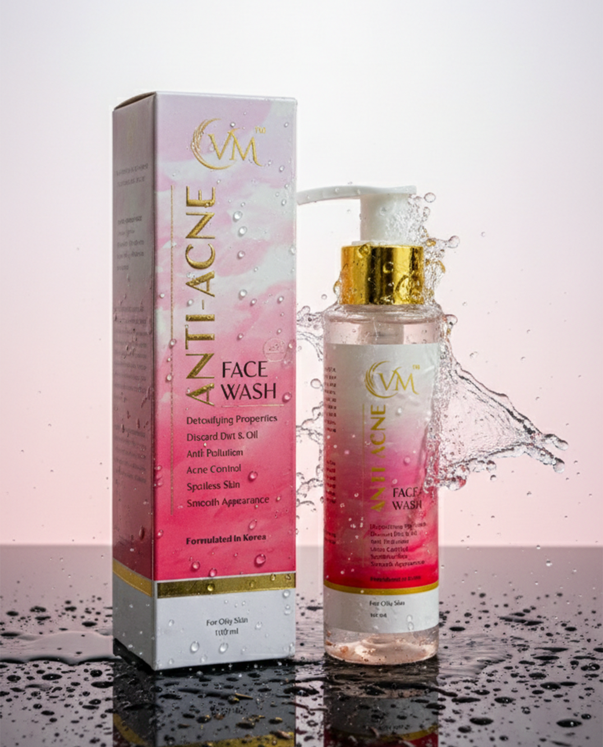 VM Anti Acne Face Wash